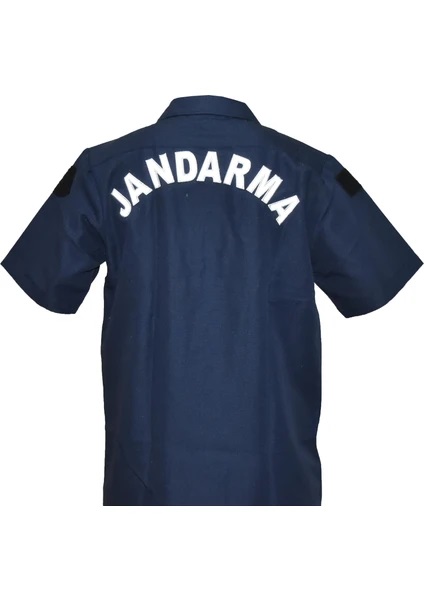 TİM42 JANDARMA ASAYİŞ LACİVERT YAZLIK GÖMLEK 