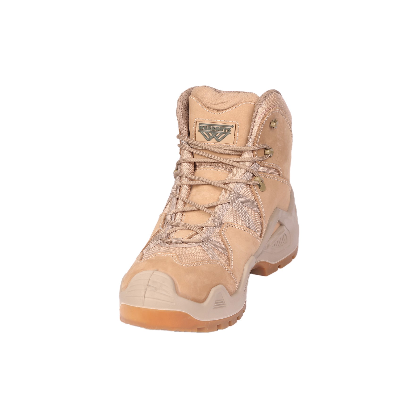 WARBOOTS YEL-2045 SU GEÇİRMEZ KAYMAZ ÇİFT TABAN GARANTİLİ NUBUK BOT KUM RENGİ