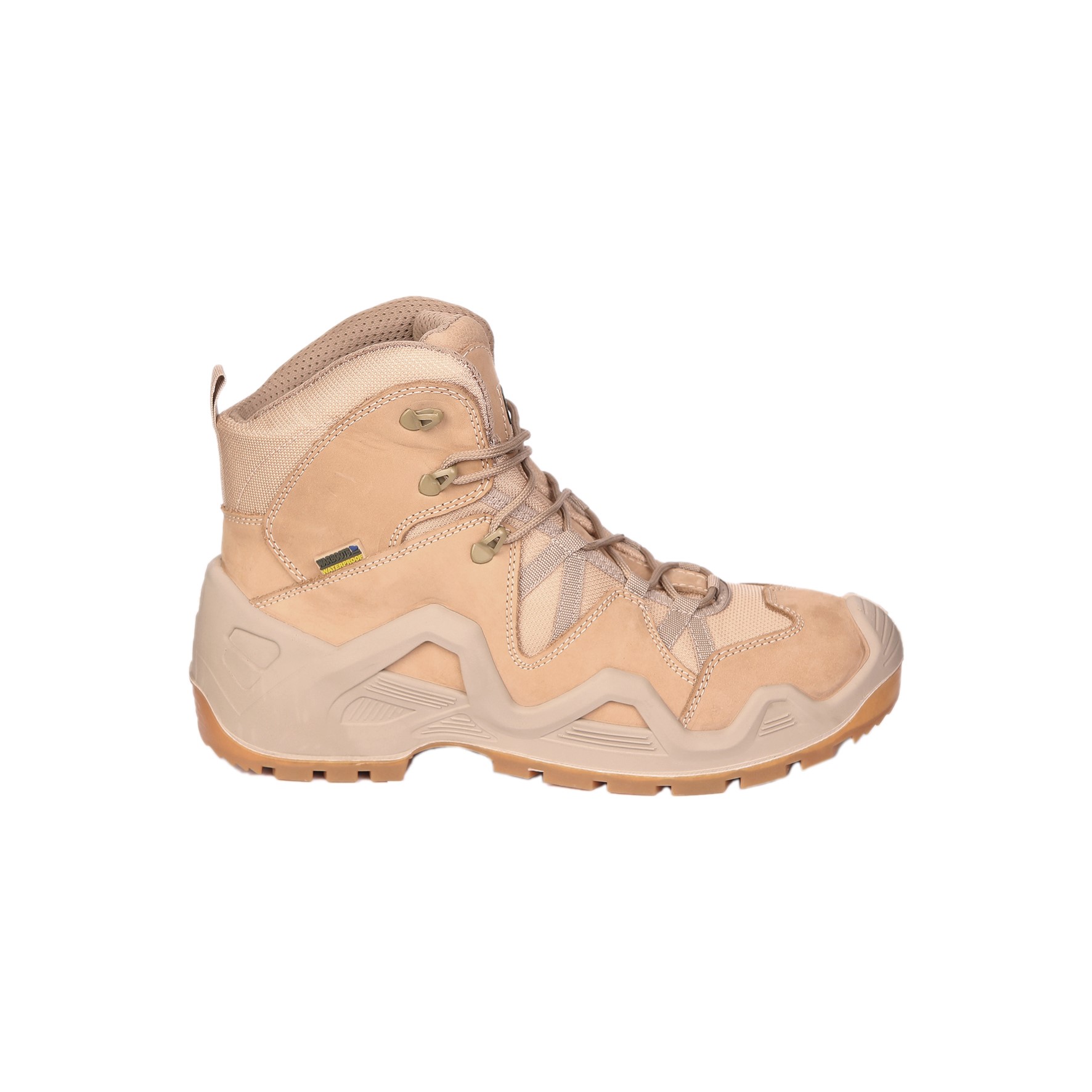WARBOOTS YEL-2045 SU GEÇİRMEZ KAYMAZ ÇİFT TABAN GARANTİLİ NUBUK BOT KUM RENGİ