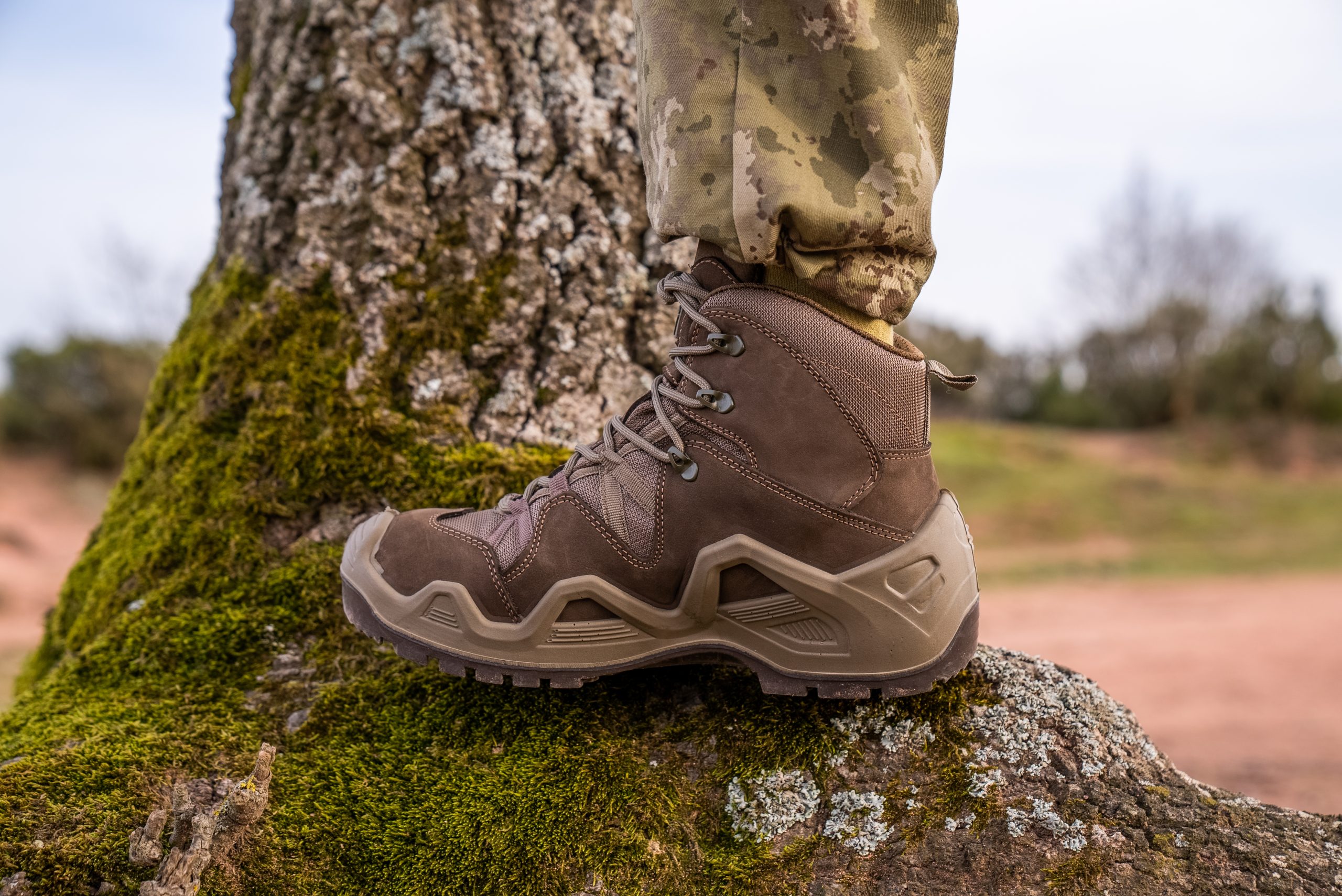 WARBOOTS KHK-2049 SU GEÇİRMEZ KAYMAZ ÇİFT TABAN GARANTİLİ NUBUK BOT HAKİ