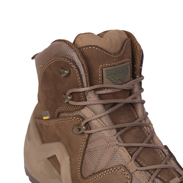 WARBOOTS KHK-2049 SU GEÇİRMEZ KAYMAZ ÇİFT TABAN GARANTİLİ NUBUK BOT HAKİ