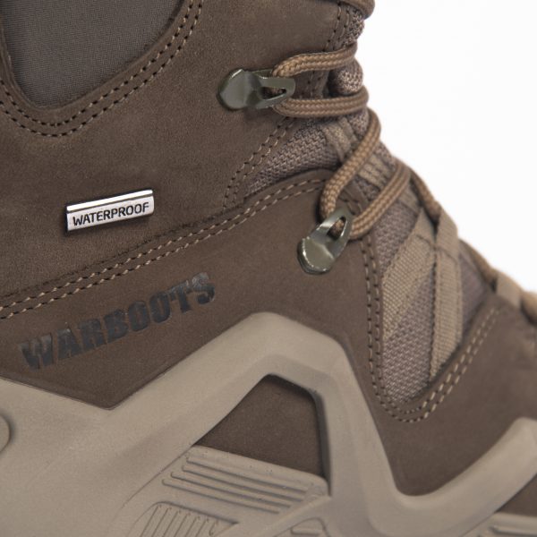 WARBOOTS KHK-1049 SU GEÇİRMEZ KAYMAZ ÇİFT TABAN GARANTİLİ NUBUK BOT HAKİ