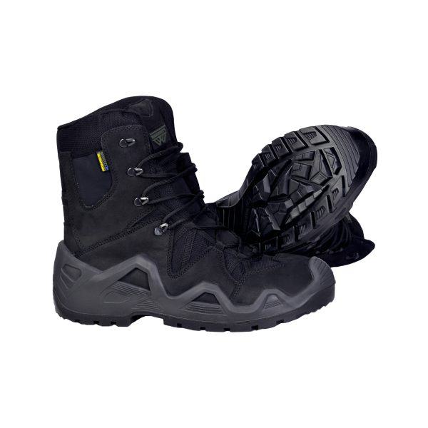 WARBOOTS BLK-1047 SU GEÇİRMEZ KAYMAZ ÇİFT TABAN GARANTİLİ NUBUK BOT SİYAH