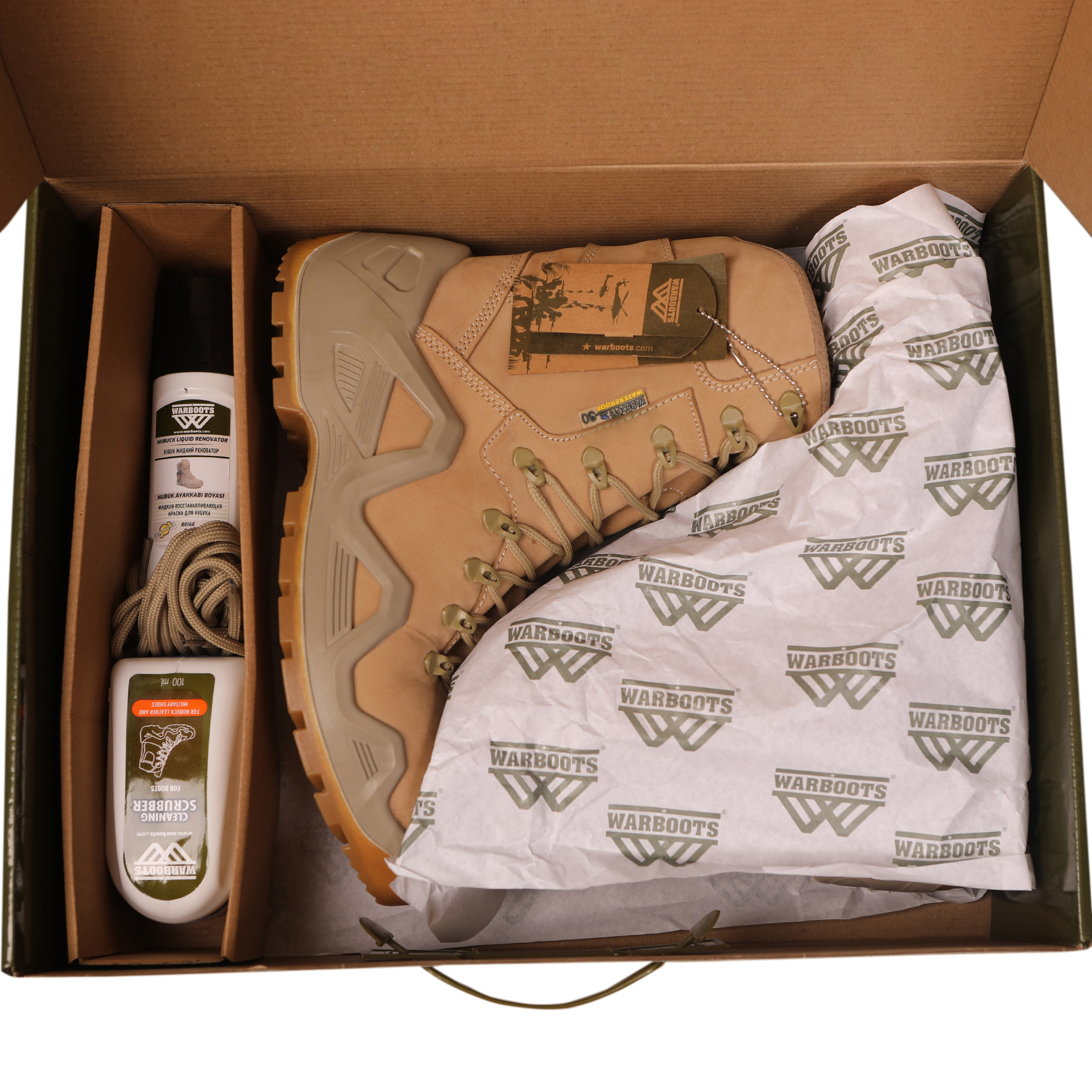 WARBOOTS YEL-1051 SU GEÇİRMEZ KAYMAZ ÇİFT TABAN GARANTİLİ NUBUK BOT ÇÖL -30 DERECE