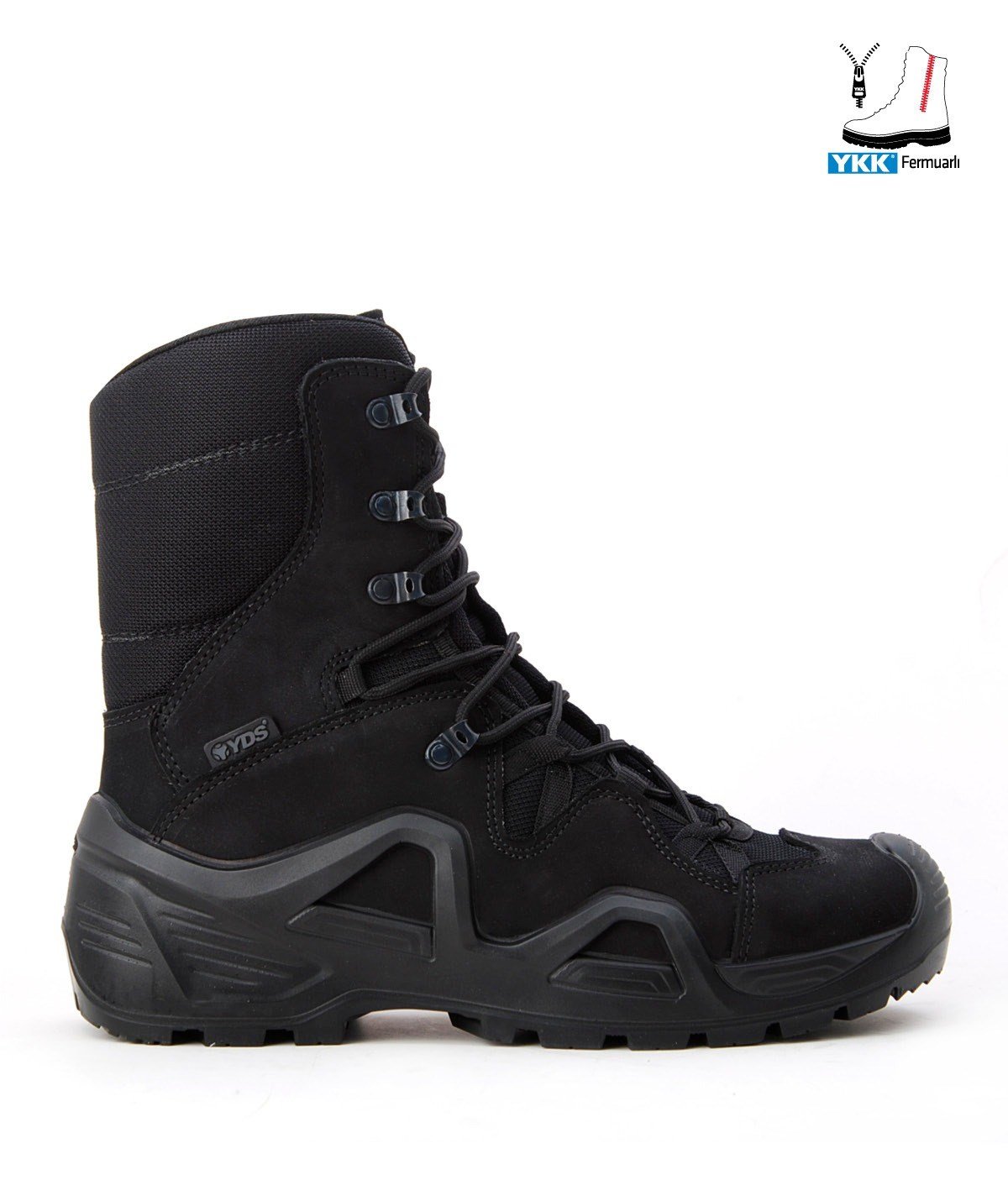 YDS ASTOR WITH ZIP BOT -SİYAH