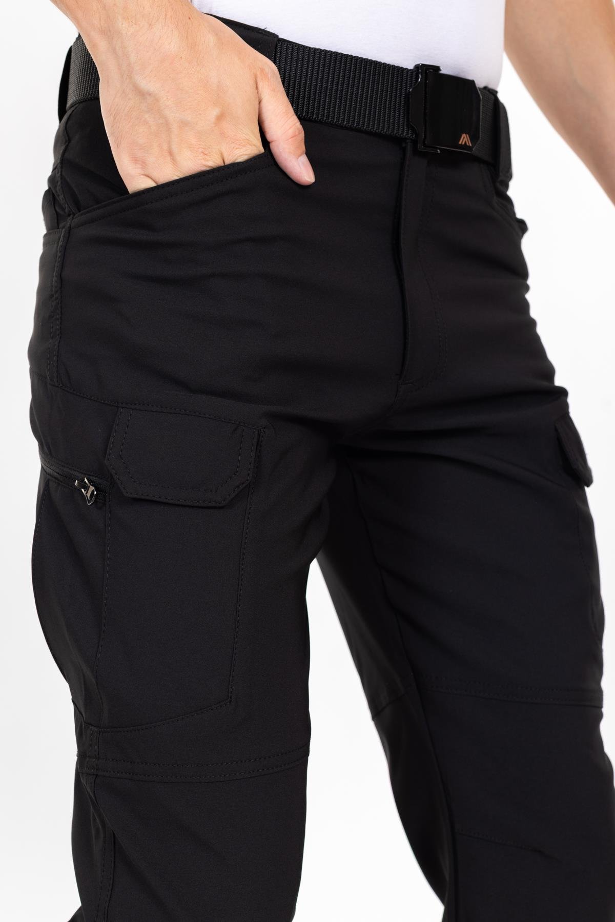 AKN 512 TAKTİK/OUTDOOR/TREKKİNG SİYAH PANTOLON