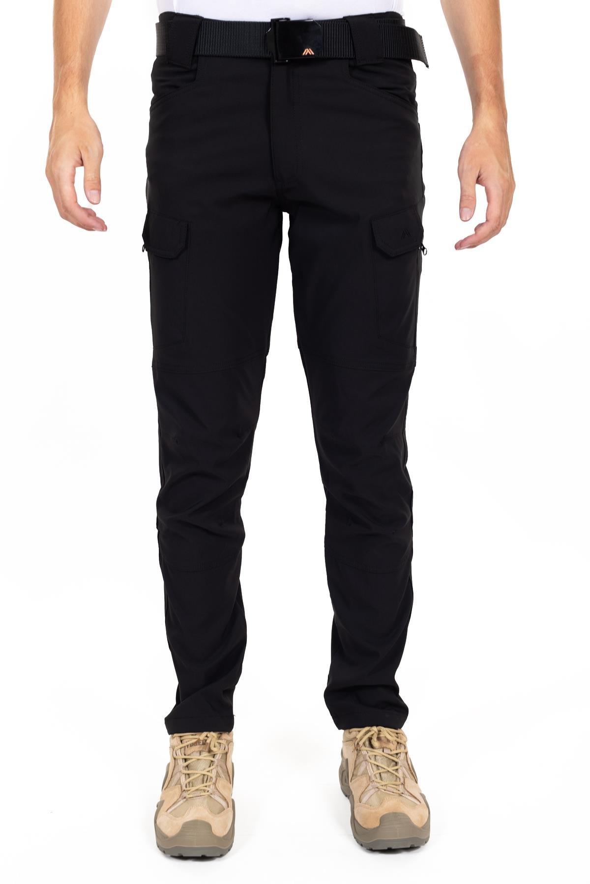AKN 512 TAKTİK/OUTDOOR/TREKKİNG SİYAH PANTOLON