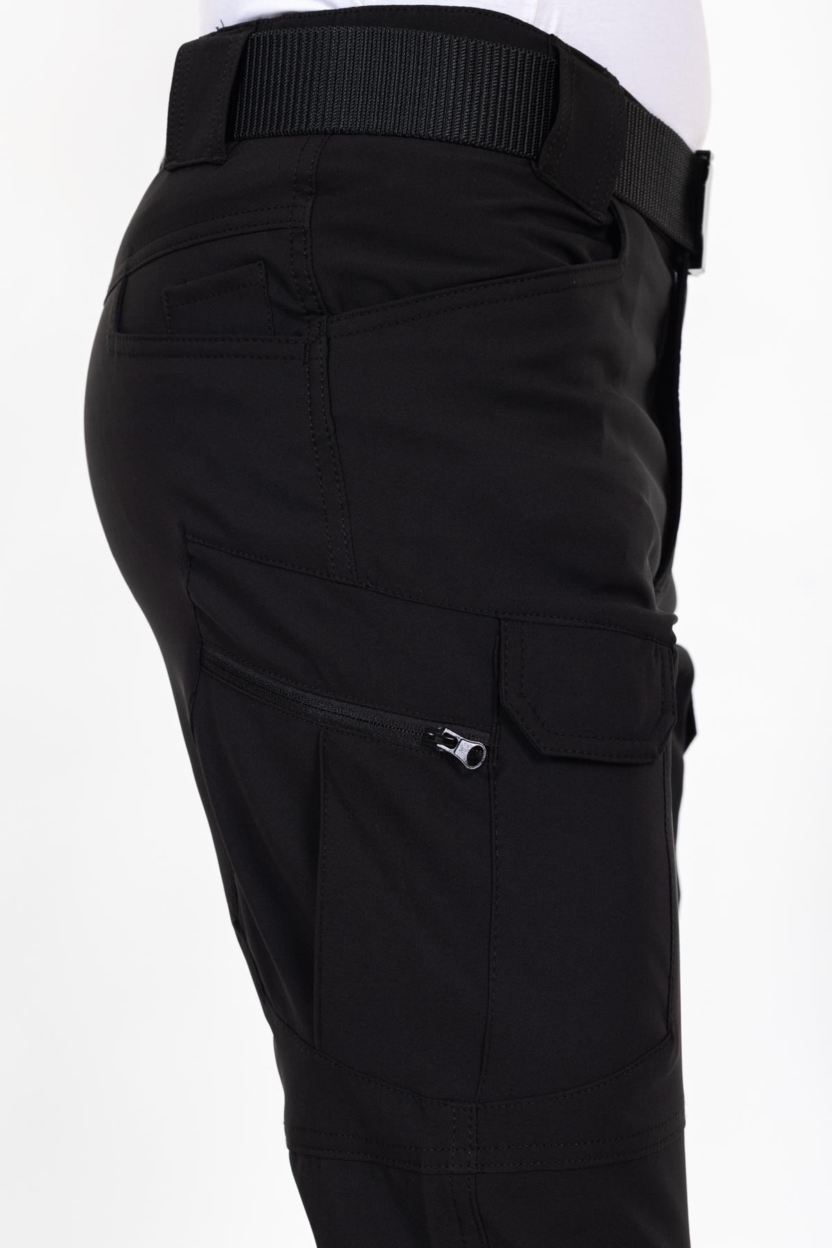 AKN 512 TAKTİK/OUTDOOR/TREKKİNG SİYAH PANTOLON