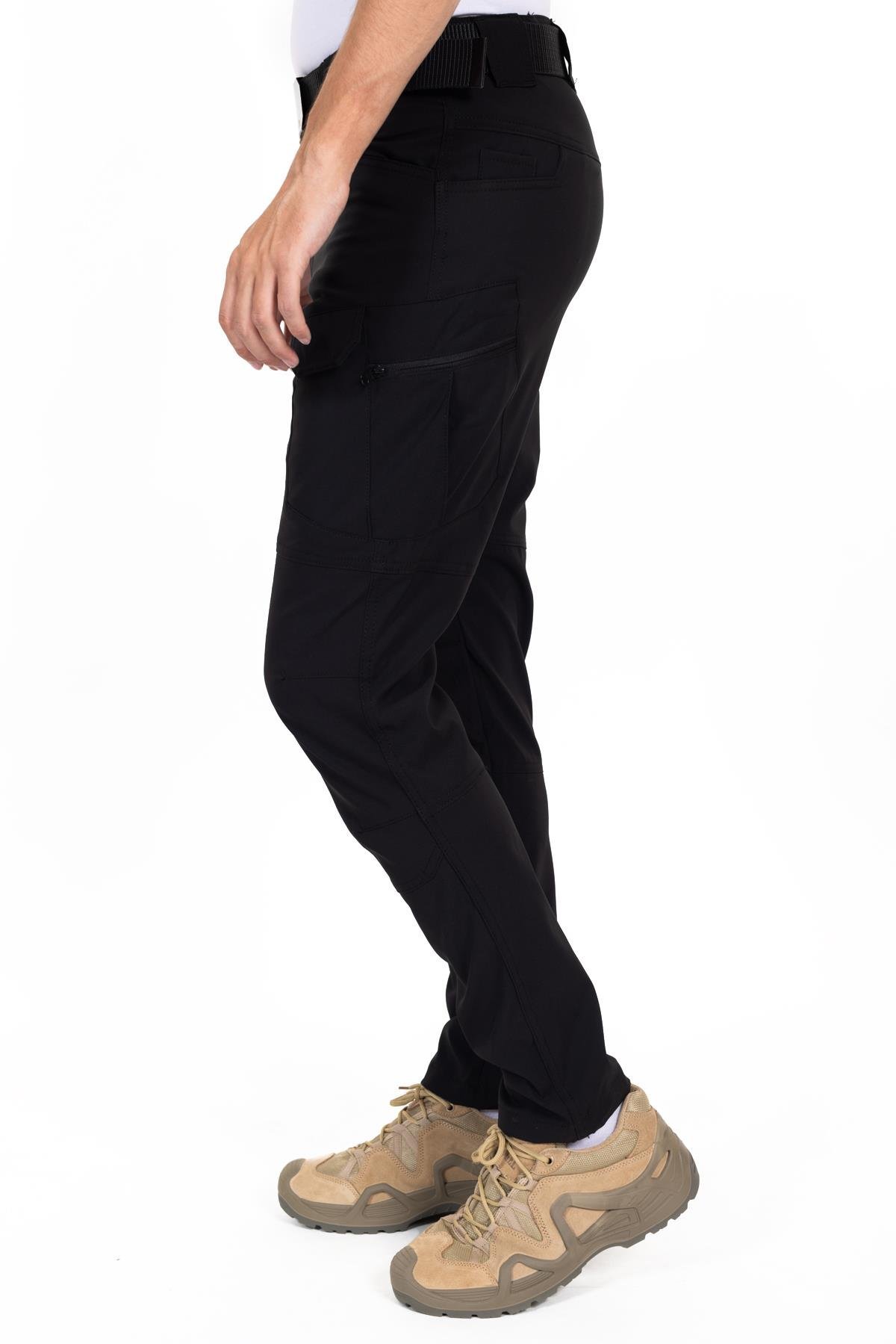 AKN 512 TAKTİK/OUTDOOR/TREKKİNG SİYAH PANTOLON