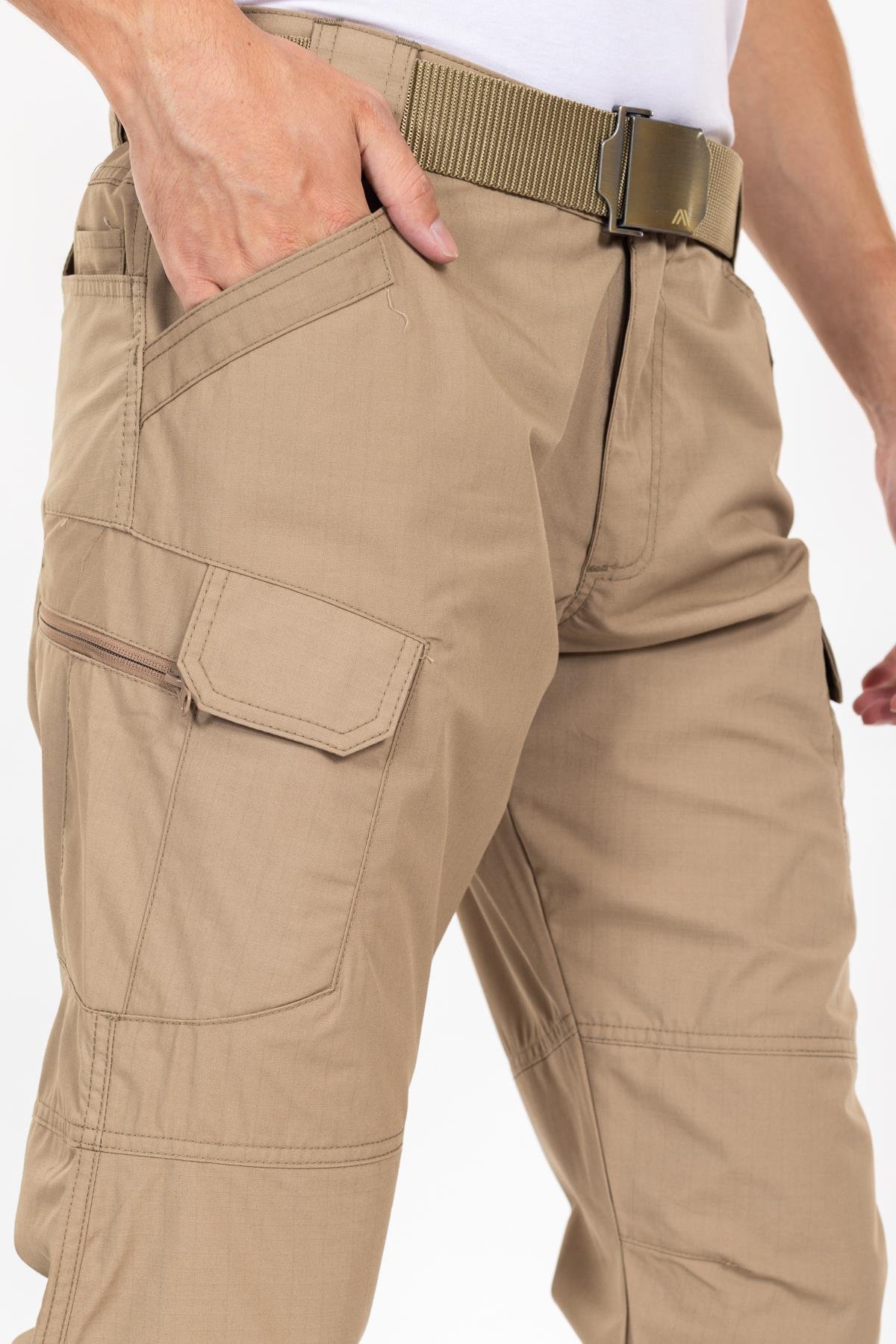 AKN 513 MODEL RIPSTOP TAKTİK/OUTDOOR BEJ PANTOLON
