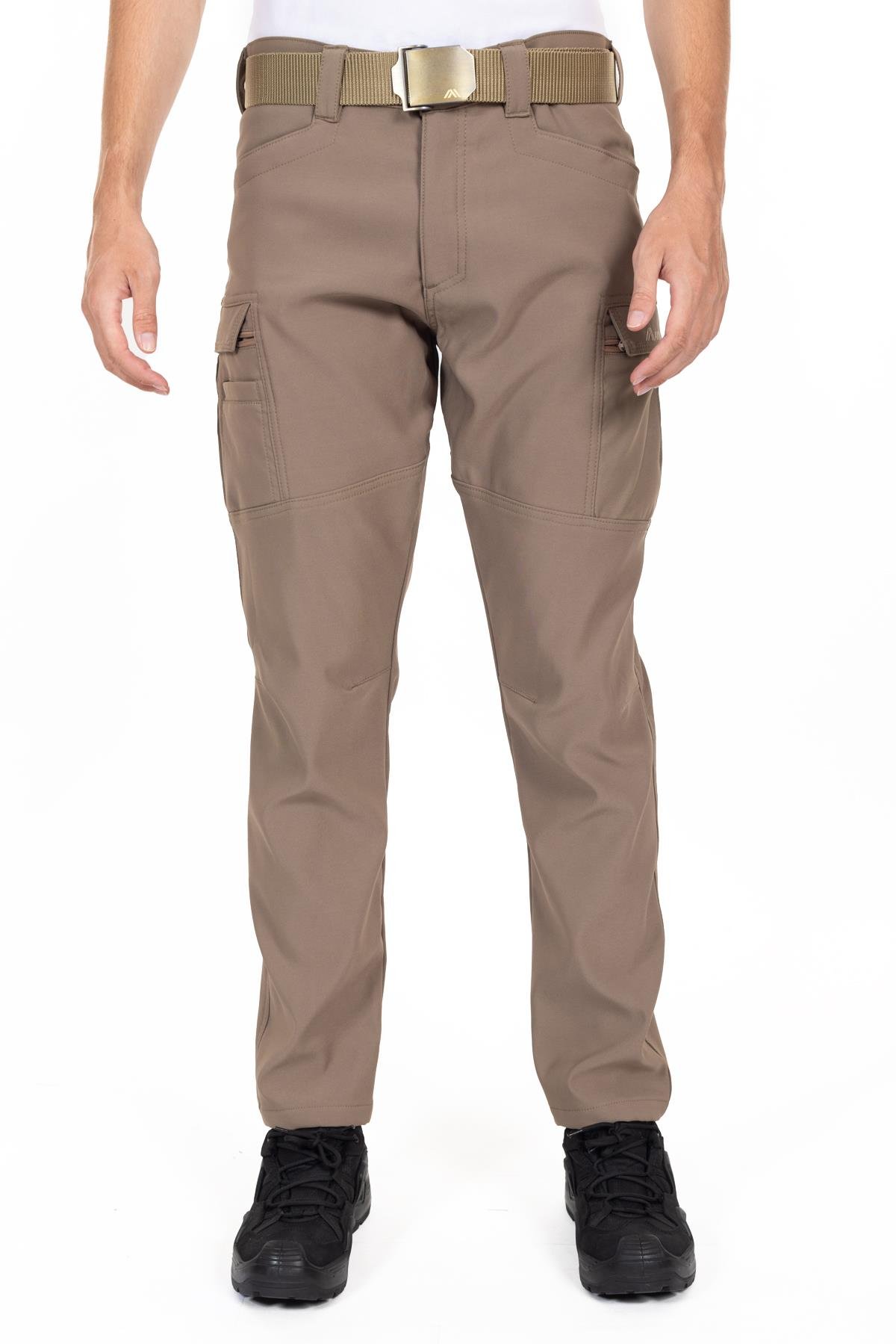 AKN 514 KIŞLIK İÇİ POLARLITAKTİK PANTOLON BEJ