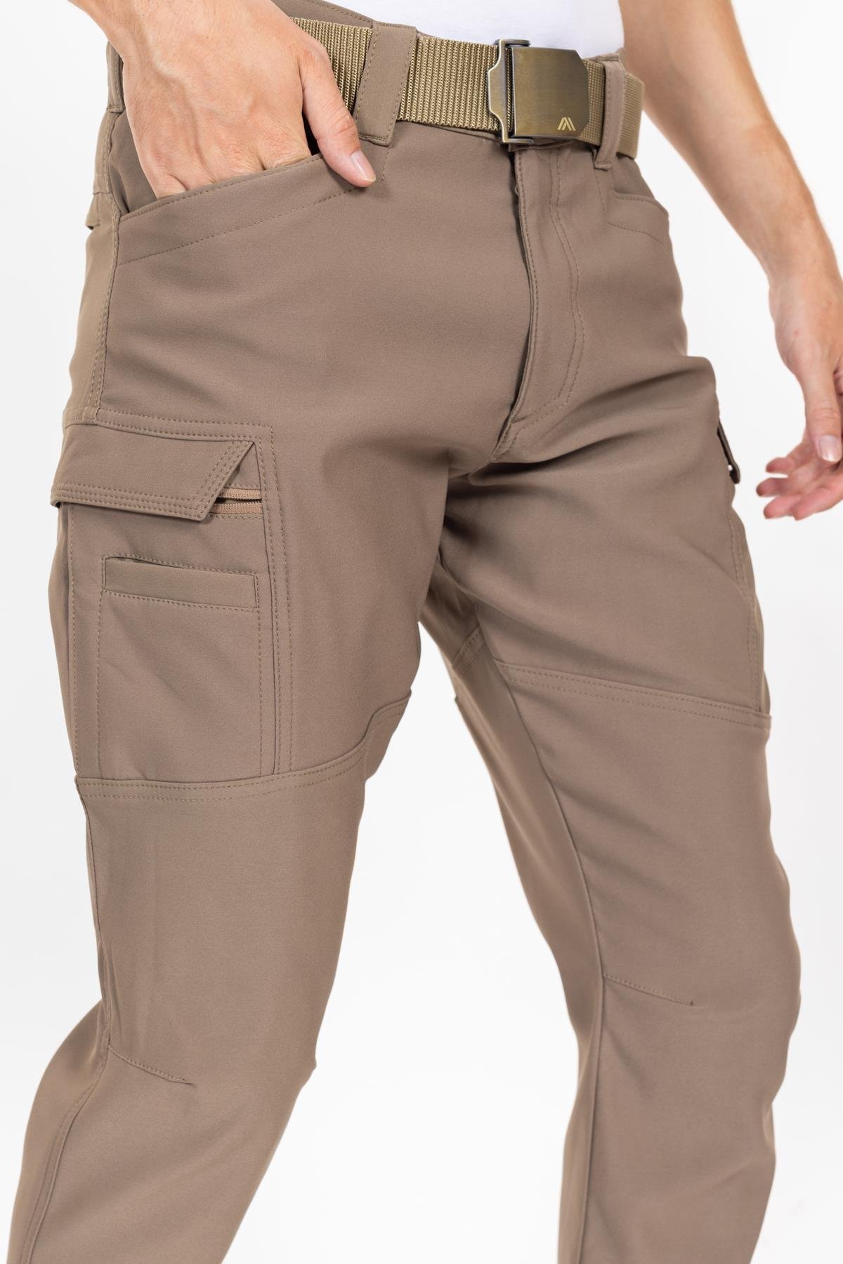 AKN 514 KIŞLIK İÇİ POLARLITAKTİK PANTOLON BEJ