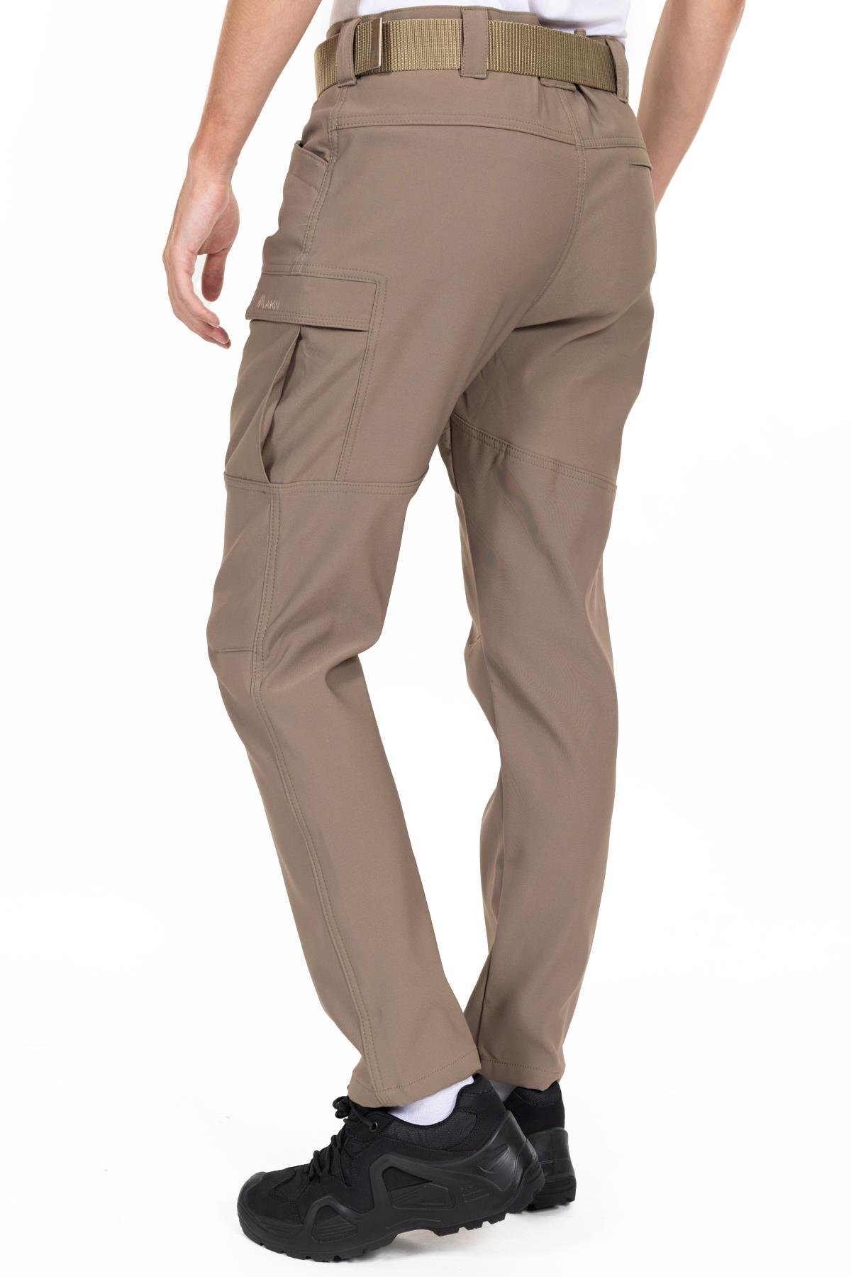 AKN 514 KIŞLIK İÇİ POLARLITAKTİK PANTOLON BEJ