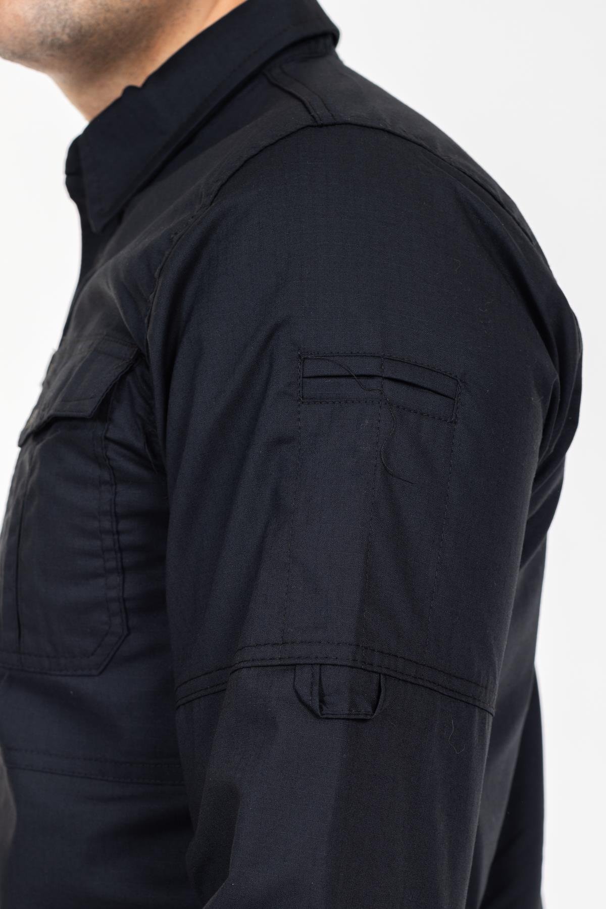 AKN 311 TAKTİK/OUTDOOR SİYAH GÖMLEK 