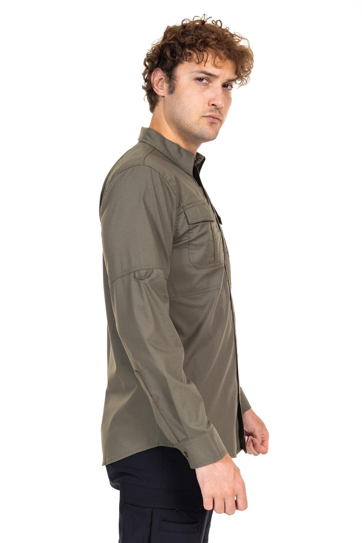 AKN 311 TAKTİK/OUTDOOR HAKİ GÖMLEK