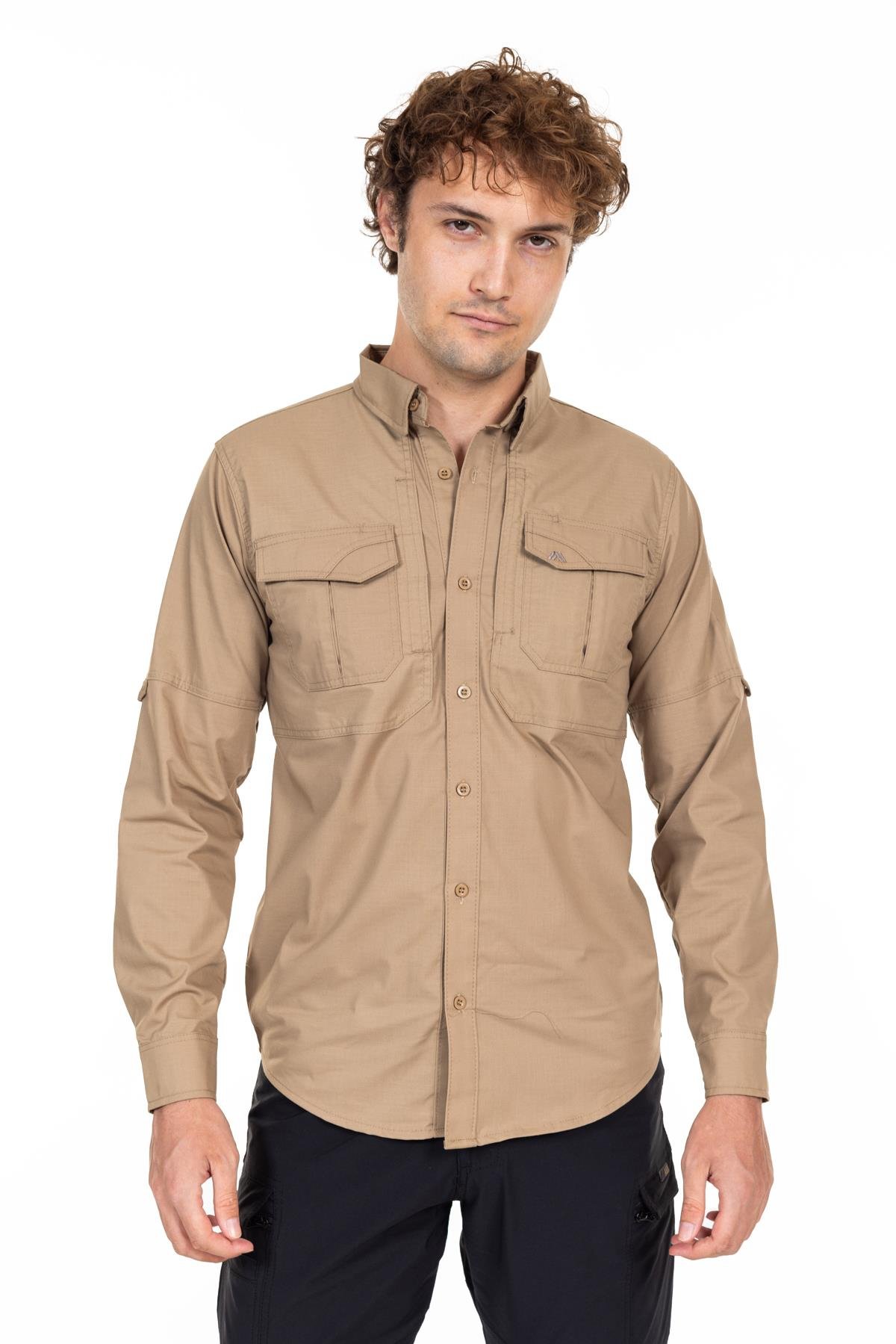 AKN 311 TAKTİK/OUTDOOR BEJ GÖMLEK