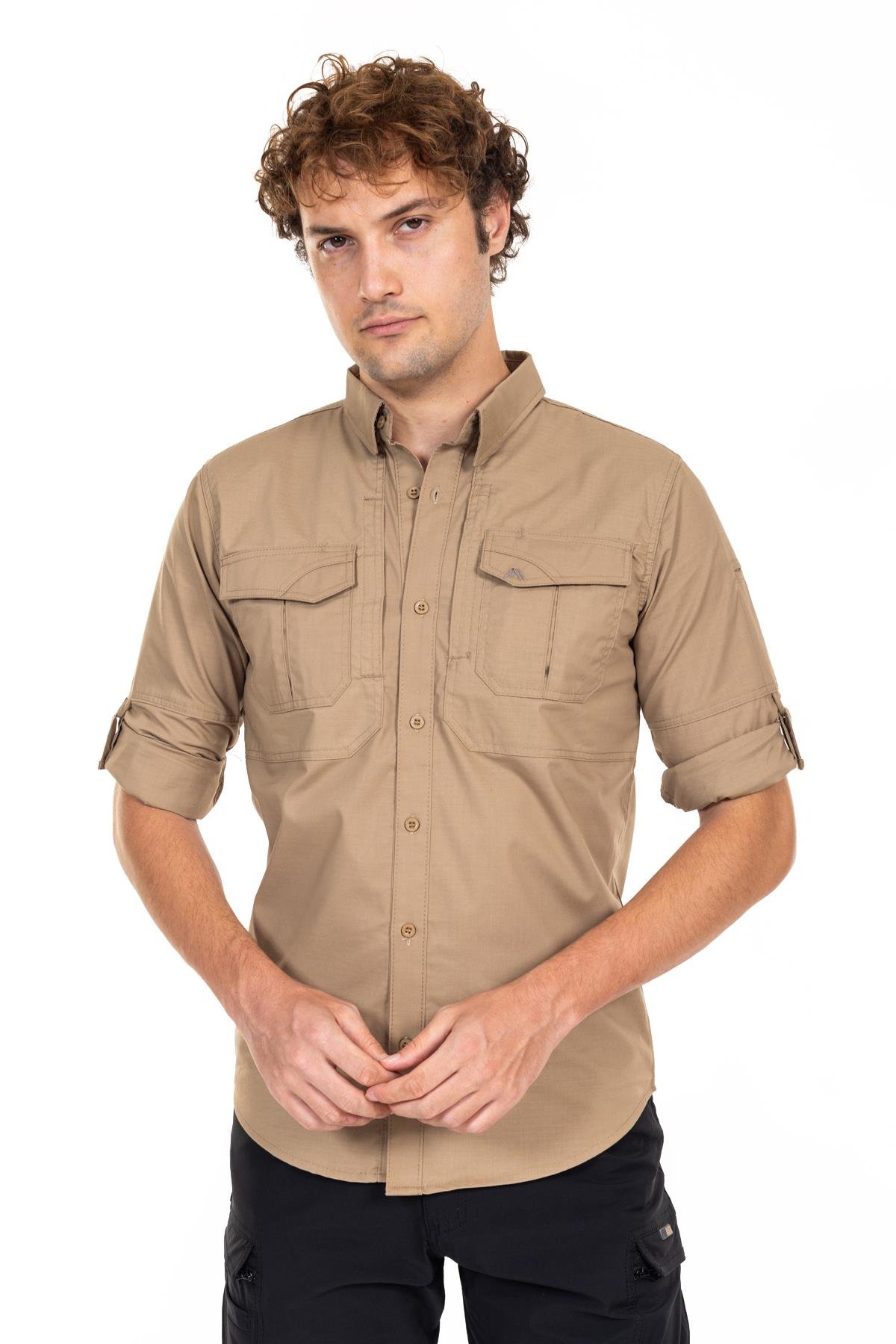 AKN 311 TAKTİK/OUTDOOR BEJ GÖMLEK