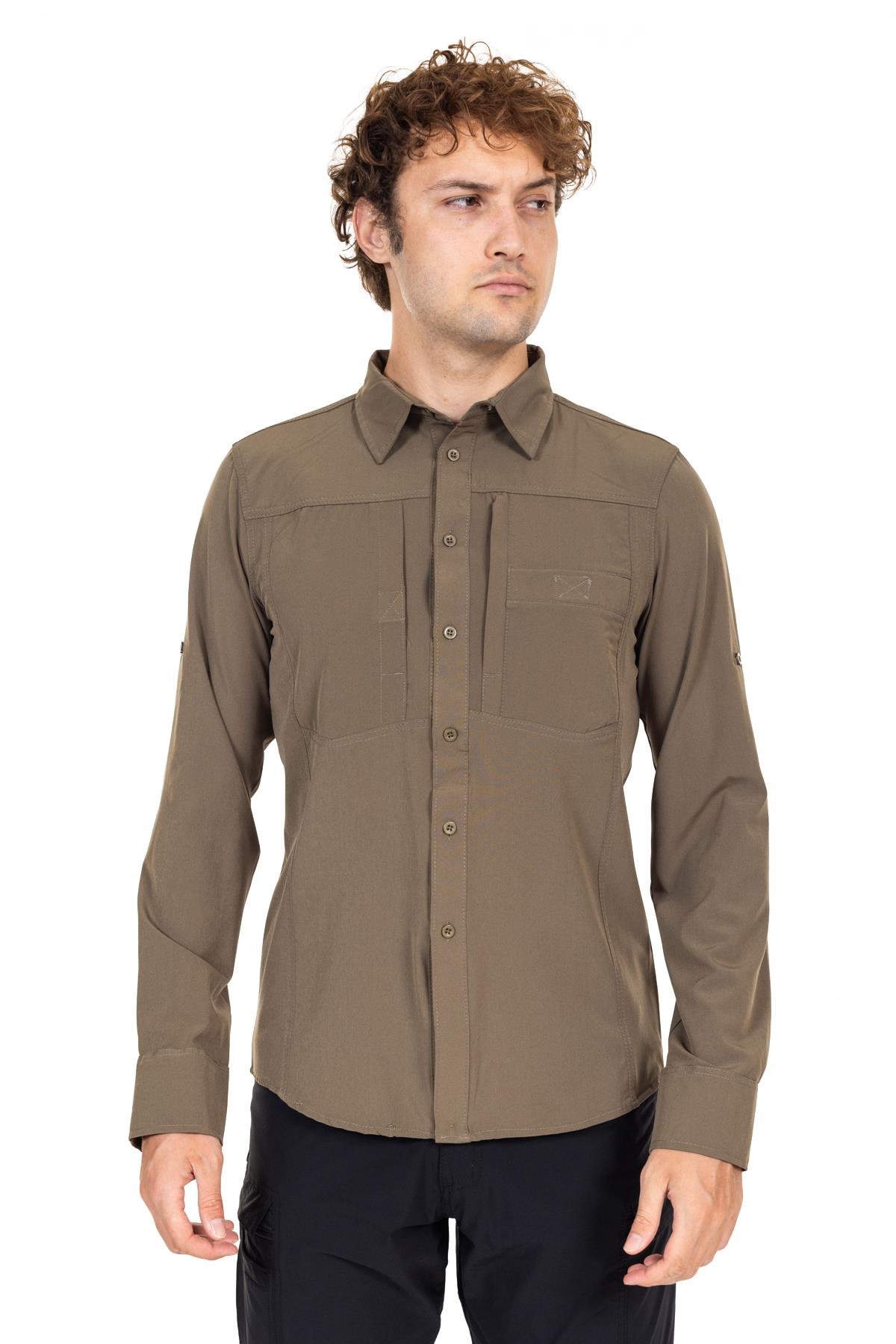 AKN 312 TAKTİK/OUTDOOR HAKİ GÖMLEK 