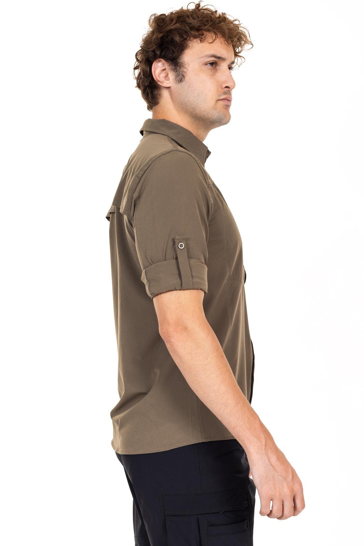 AKN 312 TAKTİK/OUTDOOR HAKİ GÖMLEK 
