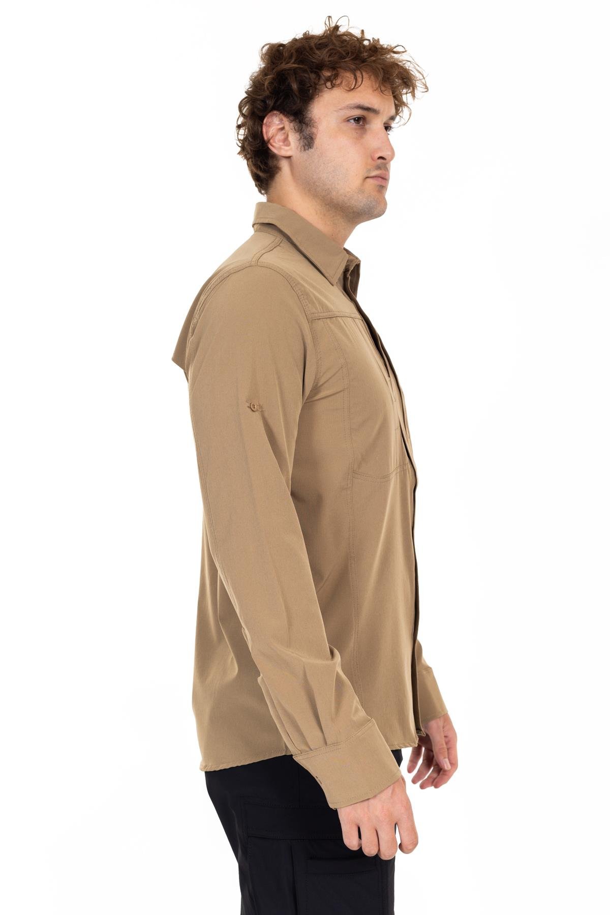 AKN 312 TAKTİK/OUTDOOR BEJ GÖMLEK 