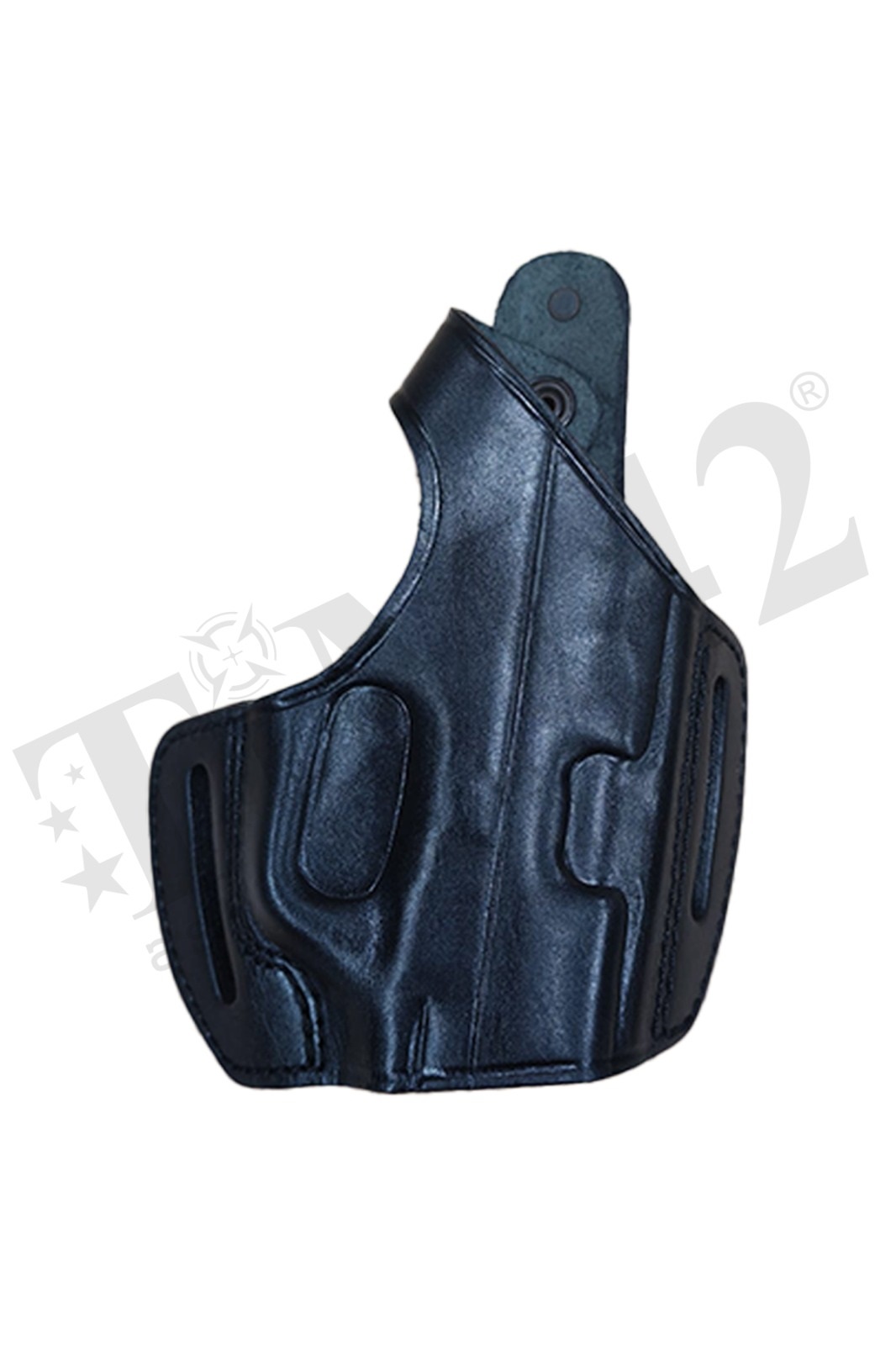 TİM42 SAR9 DERİ YARIM KELEBEK SİLAH KILIF SİYAH ORJİNAL