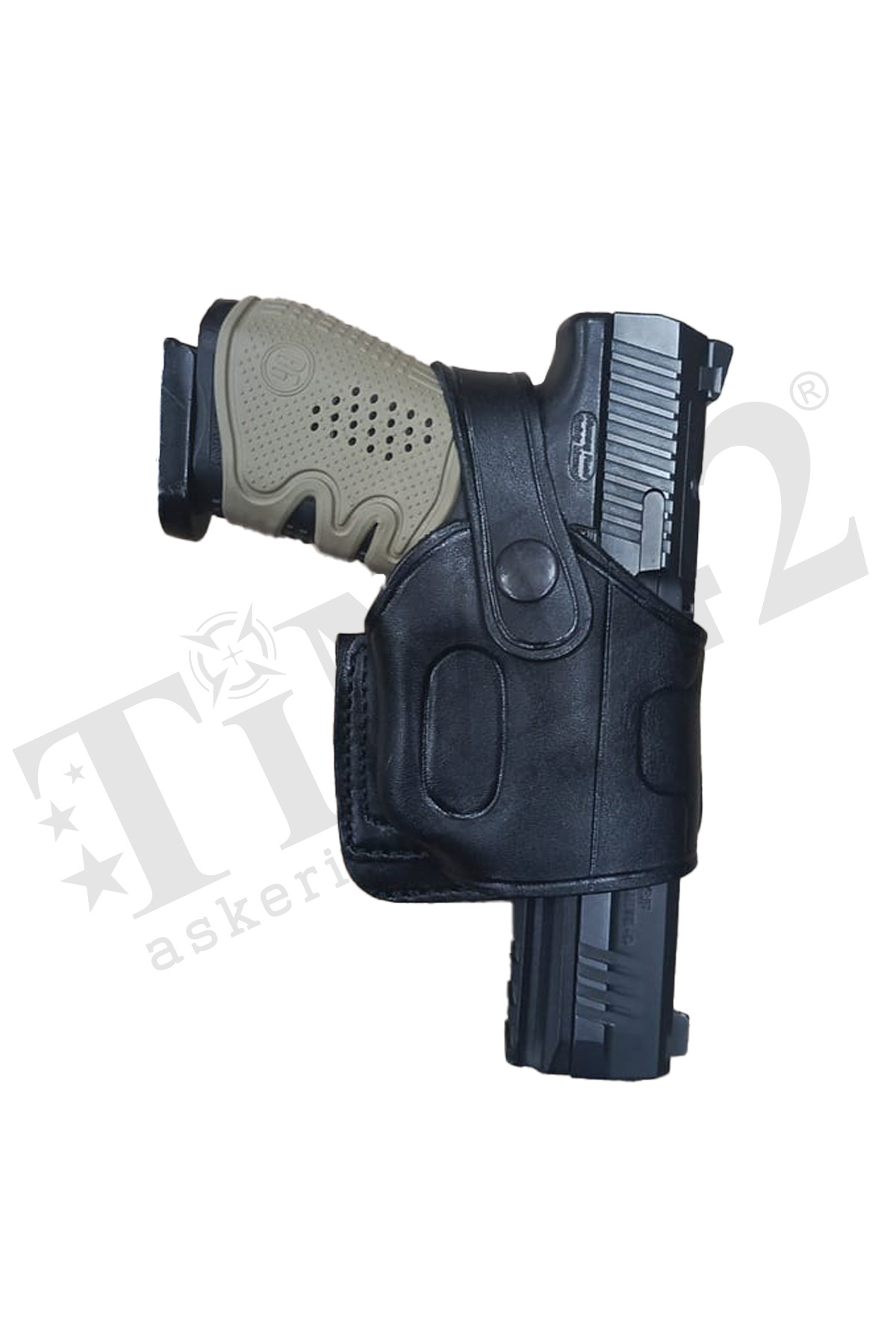 TİM42 DERİ KASE KILIF CANİK TP9-SAR9 UYUMLU 