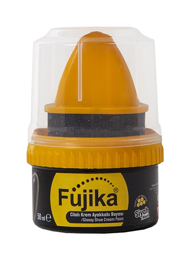 FUJİKA 50 ML CİLALI KREM AYAKKABI BOYASI SİYAH